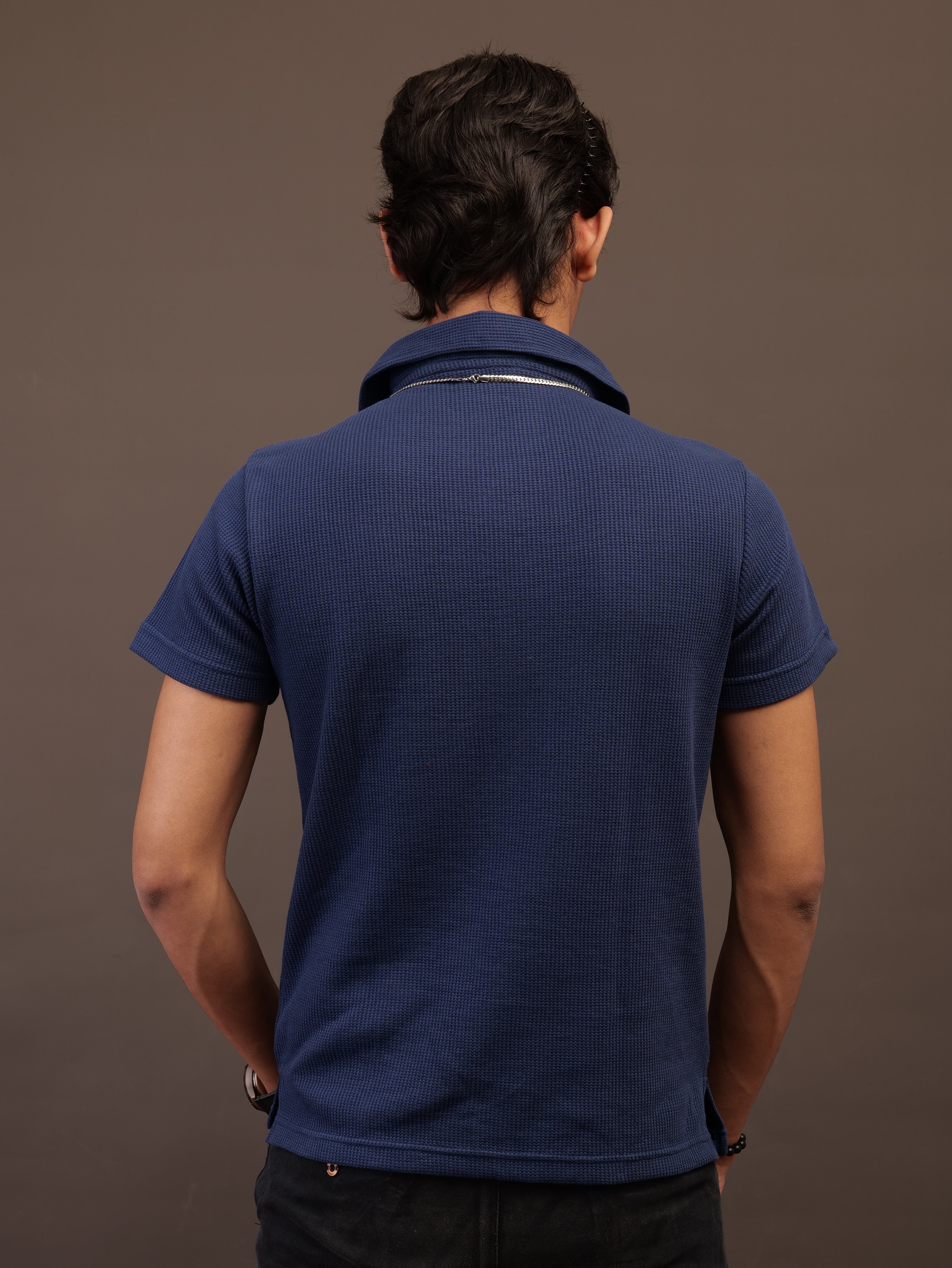 SHORT SLEEVES T-SHIRT - BLUE